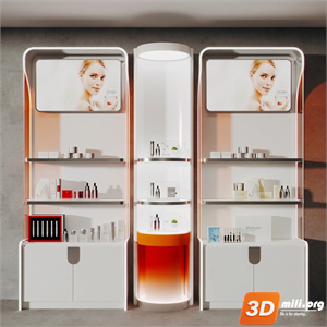 Cosmetic Store Skp Files 